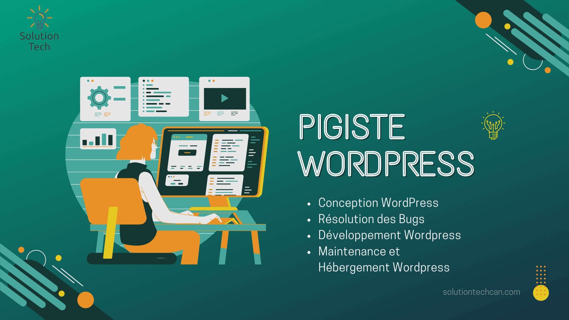 Pigiste WordPress ville de québec